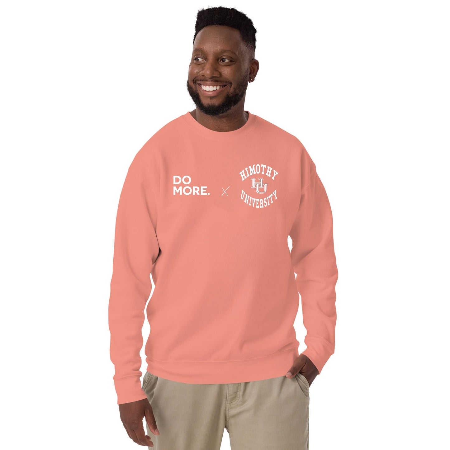 Do More x Himothy University Unisex Premium Sweatshirt