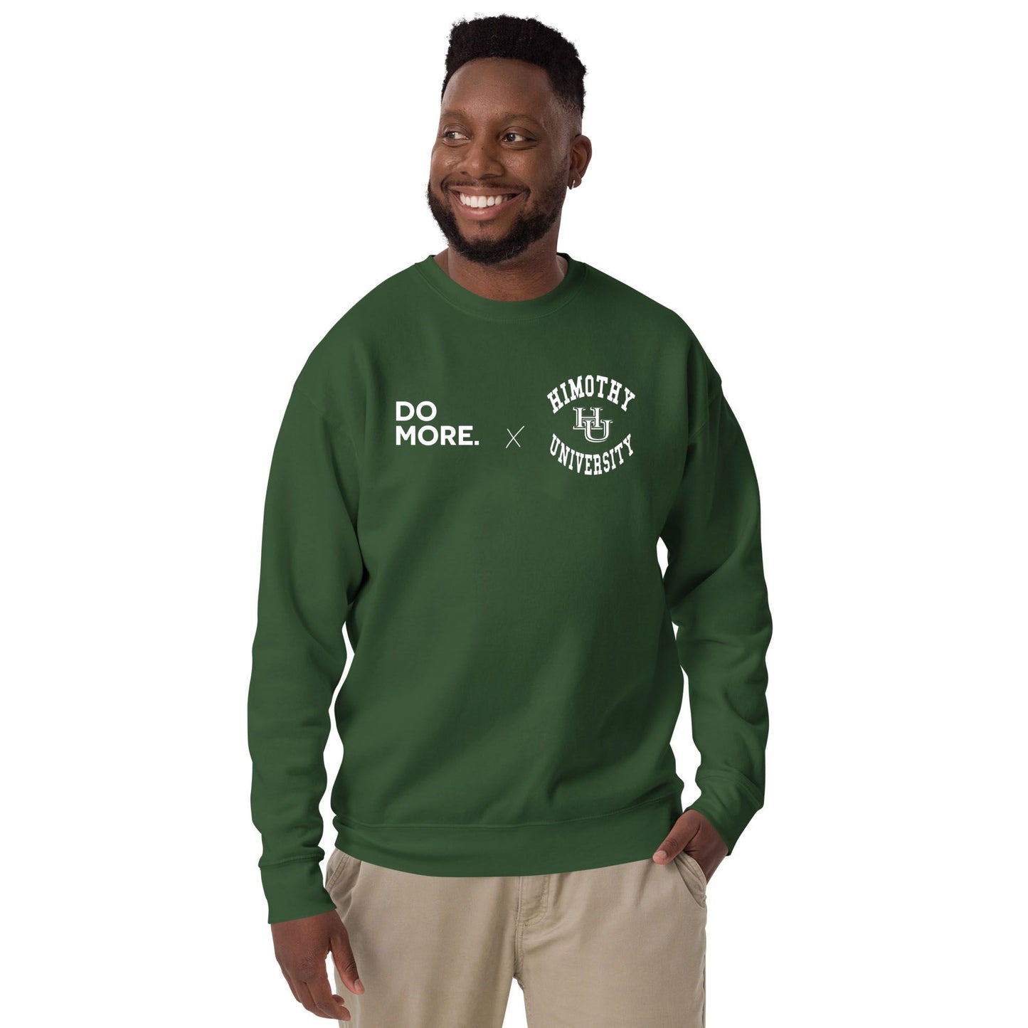 Do More x Himothy University Unisex Premium Sweatshirt