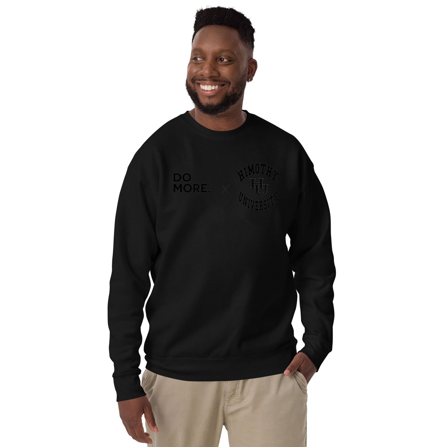 Do More x Himothy University Unisex Premium Sweatshirt