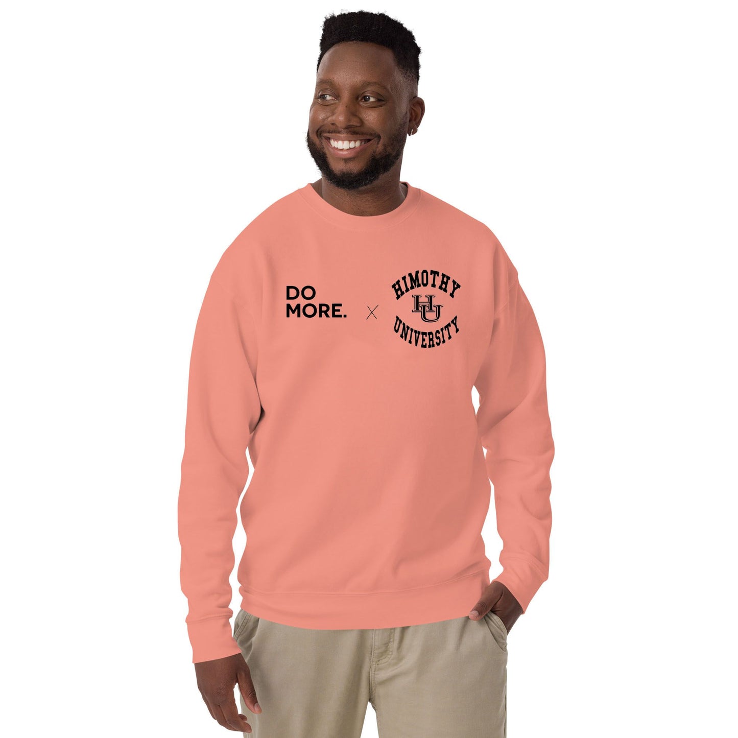 Do More x Himothy University Unisex Premium Sweatshirt