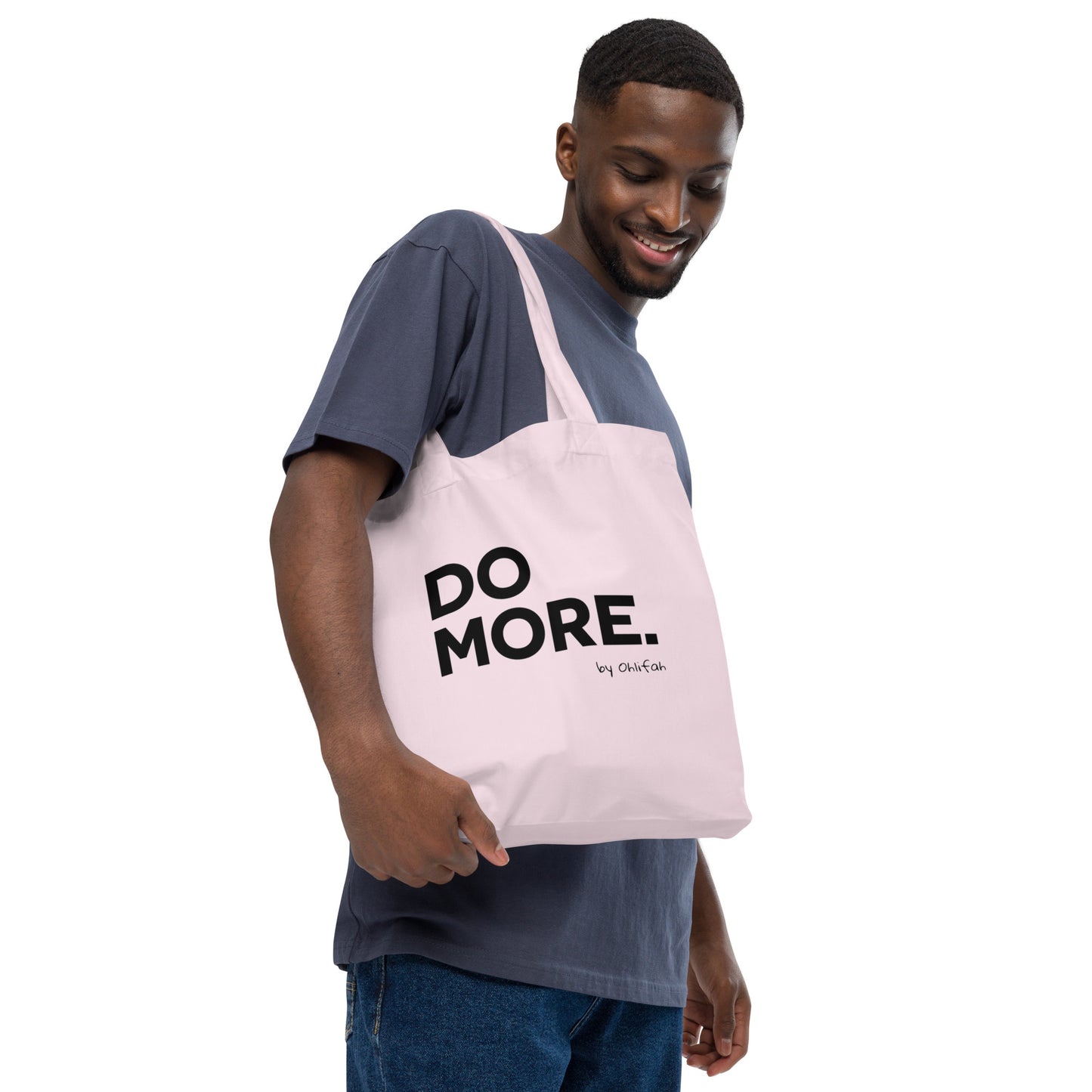Organic fashion tote bag