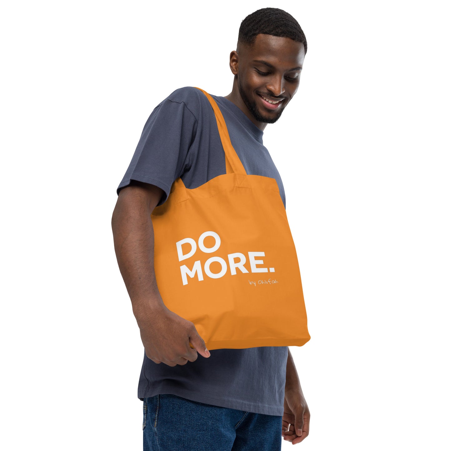 Organic fashion tote bag