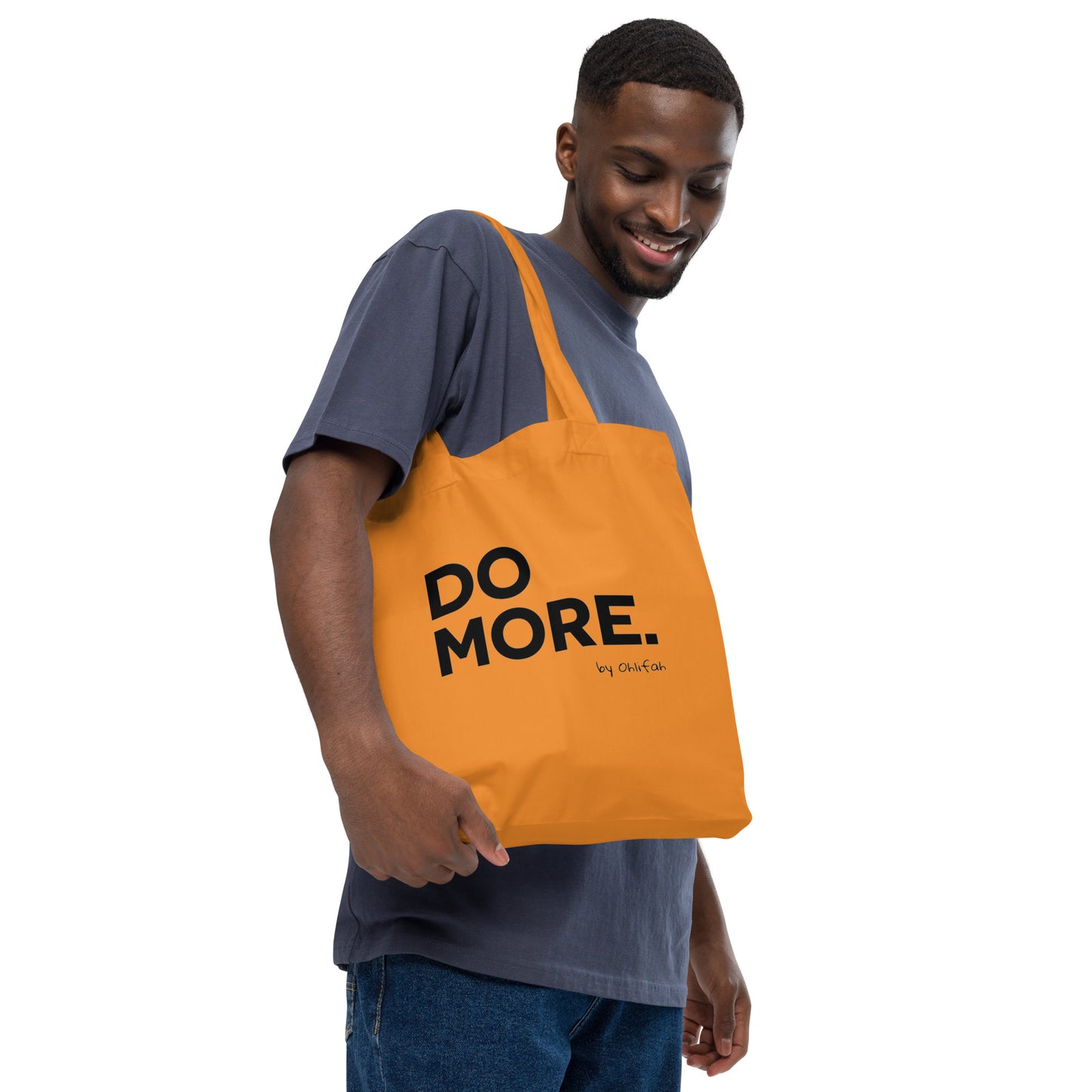Organic fashion tote bag